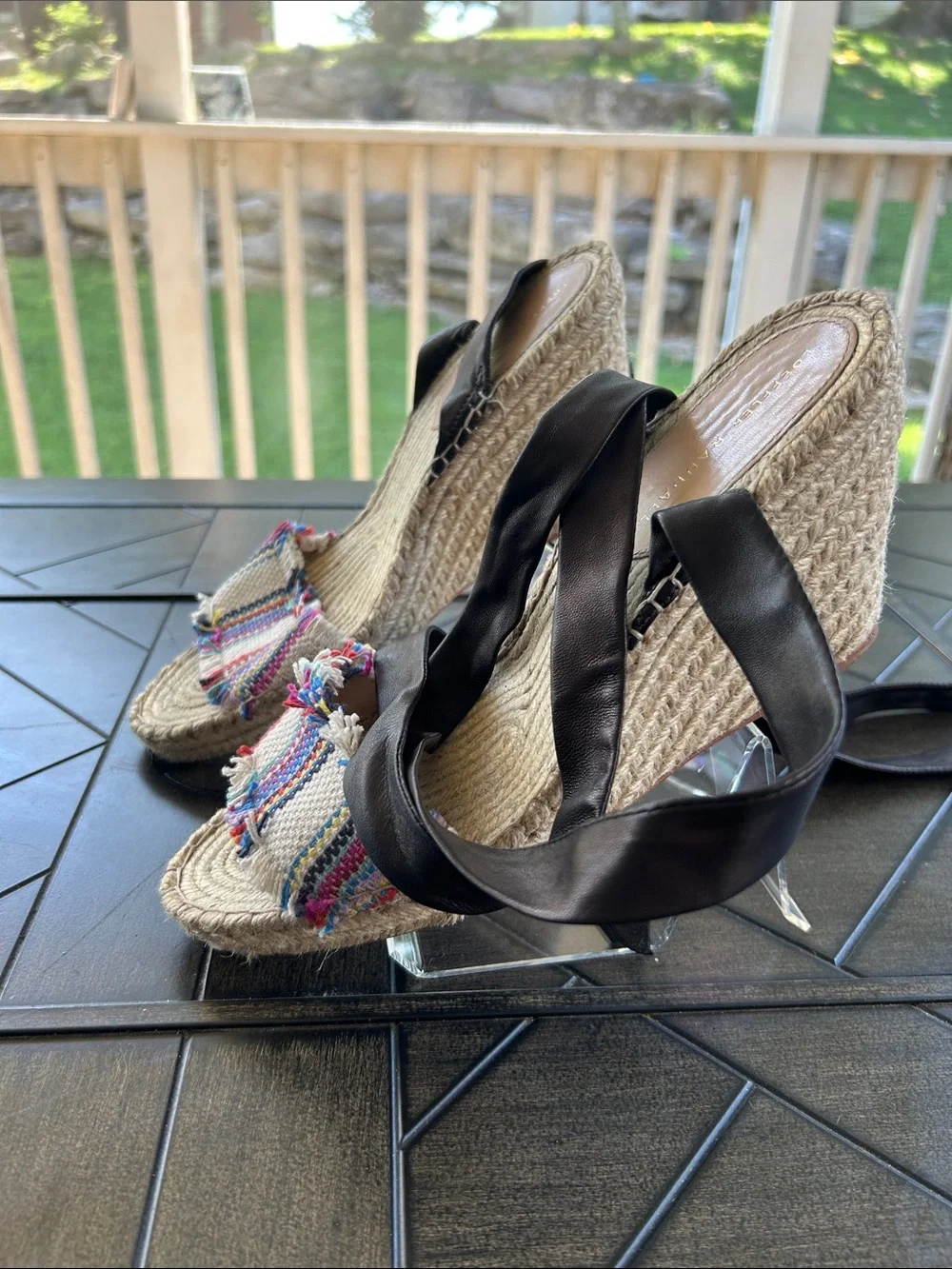 Loeffler Randall woven espadrille